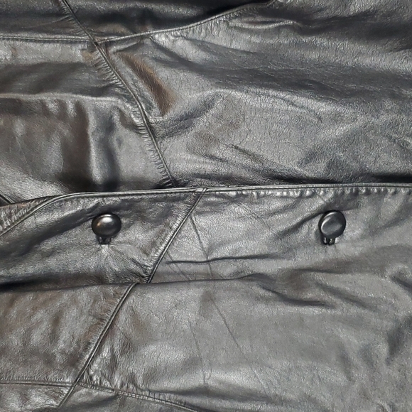 Vintage Avanti Leather Coat - Picture 4 of 8